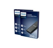 Philips External SSD 250GB Ultra speed Space grey
