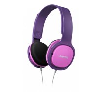 Philips SHK2000PK/00 austiņas un brīvroku komplekts Vadu Mūzika Rozā, Lillā