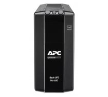 APC BR650MI nepārtrauktas barošanas avots (UPS) Line-Interactive 0,65 kilovoltampērs 390 W 6 Maiņstrāvas izvade (-s)