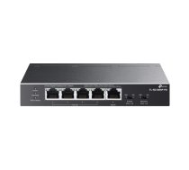 TP-Link TL-SG1005P-PD tīkla pārslēgs Gigabit Ethernet (10/100/1000) Power over Ethernet (PoE) Melns