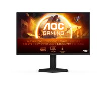 AOC G4 25G4SXU monitori 62,2 cm (24.5") 1920 x 1080 pikseļi Full HD LED Melns, Pelēks