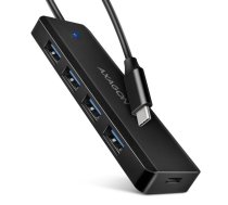 Axagon HUE-C1C interfeisa centrmezgls USB 3.2 Gen 1 (3.1 Gen 1) Type-C 5000 Mbit/s Melns