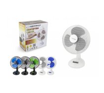 Esperanza EHF003WE, 12'' desk fan, White and Gray