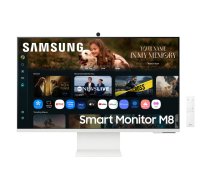 Samsung M8 M80F monitori 81,3 cm (32") 3840 x 2160 pikseļi 4K Ultra HD LCD Balts