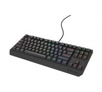 GENESIS Thor 230 TKL Lite tastatūra Speļu USB QWERTY Angļu Melns