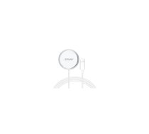 Bezvadu Lādētājs Savio ar USB - USB-C kabeli 15W 1m White