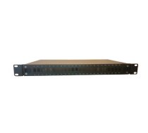 Fibre patch panel 19" 1U 24