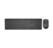 DELL KM636 tastatūra Pele iekļauta Universāls RF Bezvadu QWERTY Spāņu Melns