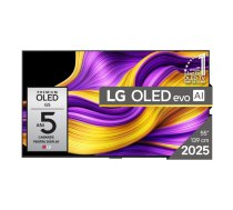 LG OLED evo AI OLED55G51LW televizors 139,7 cm (55") 4K Ultra HD Viedtelevizors Wi-Fi Melns
