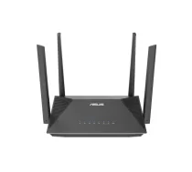 ASUS RT-AX52 Pro AX3000 bezvadu rūteris Tīkls Gigabit Ethernet Divkāršā frekvenču josla (2.4 GHz / 5 GHz) Melns [4711387891971]