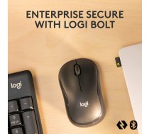 Logitech MK370 Combo for Business tastatūra Pele iekļauta RF bezvadu sakari + Bluetooth QWERTZ Vācu Grafīts