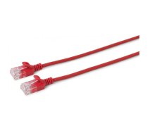 U/UTP CAT6A Slim 1M Red