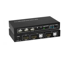 HDMI & USB KVM Switch 2 ports