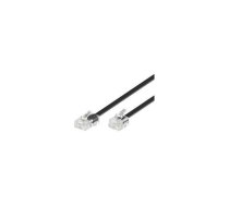 RJ11-RJ45 6M M/M Black