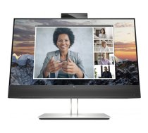 HP E24m G4 60,5 cm (23.8") 1920 x 1080 pikseļi Full HD Melns, Sudrabs