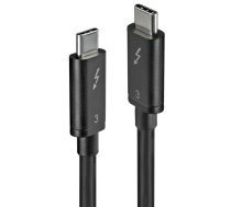 Lindy 41555 USB kabelis 0,5 m USB 3.2 Gen 1 (3.1 Gen 1) USB C Melns
