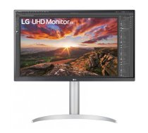 LG 27UP850K-W.AEU monitor monitori 68,6 cm (27") 3840 x 2160 pikseļi 4K Ultra HD LED Melns