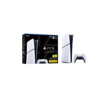 Sony PlayStation 5 Digital Edition 825 GB Wi-Fi Melns, Balts