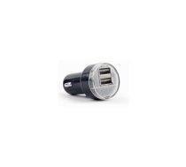 Gembird USB Car charger 2-port Black