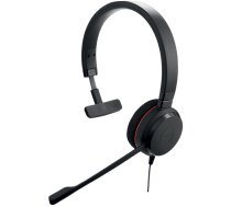 Jabra Evolve 20 Austiņas Vadu Birojs / zvanu centrs USB Type-C / USB Type-A Melns