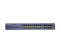 NETGEAR 24-port Gigabit Rack Mountable Network Switch Nepārvaldīts Zils