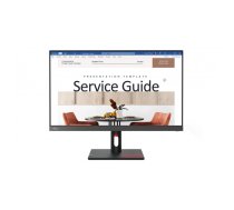 Lenovo ThinkVision S24i-30 LED display 60,5 cm (23.8") 1920 x 1080 pikseļi Full HD Melns