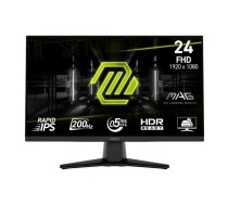 MSI MAG 242F monitori 60,5 cm (23.8") 1920 x 1080 pikseļi Full HD LCD Melns
