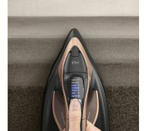 Tefal Ultimate Power Pro FV9E50 Sausais un tvaika gludeklis Durilium AirGlide Autoclean soleplate 3200 W Melns, Vara krāsa