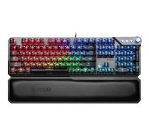 MSI VIGOR GK71 SONIC BLUE US tastatūra USB QWERTY US International Melns