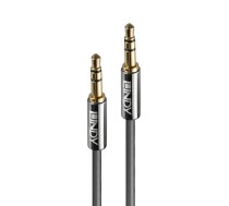 Lindy 35320 audio kabelis 0,5 m 3.5mm Antracīts