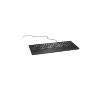 DELL KB216 tastatūra USB AZERTY Beļģijas Melns