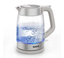 Tefal Glass Kettle KI605B30 elektriskās tējkanna 1,7 L 2200 W Pelēks, Sudrabs, Caurspīdīgs [3045387293871]