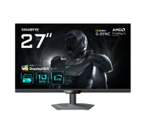 GIGABYTE G27U monitori 68,6 cm (27") 3840 x 2160 pikseļi 4K Ultra HD LED Melns