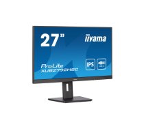 iiyama ProLite XUB2792HSC-B5 LED display 68,6 cm (27") 1920 x 1080 pikseļi Full HD Melns