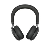 Jabra Evolve2 75 Austiņas Bezvadu Birojs / zvanu centrs USB Veids-C Bluetooth Uzlādes statīvs [#1959702]