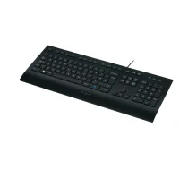 Logitech K280E Pro f/ Business tastatūra USB QWERTZ Vācu Melns [5099206076679]