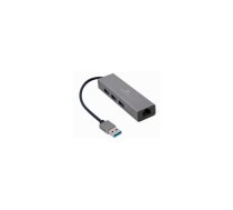 Gembird USB AM Gigabit Network Adapter with 3-port USB 3.0 hub