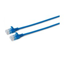 U/UTP CAT6A Slim 1M Blue