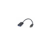 Gembird OTG USB Type C Male - USB Female 0.2m Black