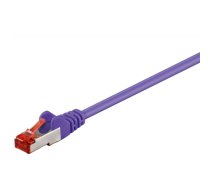 F/UTP CAT6 0.25m Purple PVC