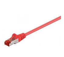 F/UTP CAT6 0.25m Red PVC