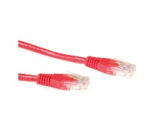 U/UTP CAT6 5M Red PVC