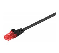 U/UTP CAT6 1M Black PVC