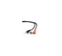 Kabelis Gembird 3.5mm Jack - 2x RCA 1.5m