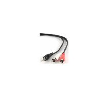 Kabelis Gembird 3.5mm Jack - 2x RCA 0.2m