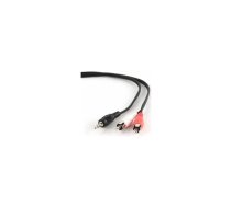 Kabelis Gembird 3.5mm Jack - 2x RCA 2.5m