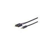 3.5MM - 2 X RCA M-M