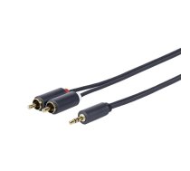 3.5MM - 2 X RCA M-M