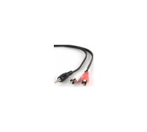 Kabelis Gembird 3.5mm Jack -2x RCA 5m