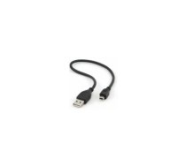 Kabelis Gembird USB Male - MiniUSB Male 0.3m Black